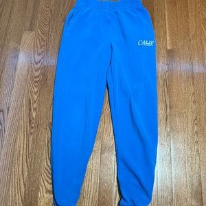 blue calif sweat pants